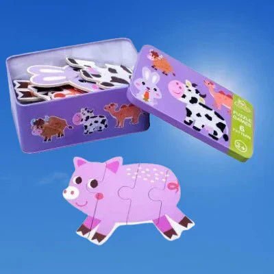 Puzzle Montessori - BabyPuzzle™ - Bétail - Kid Éveil